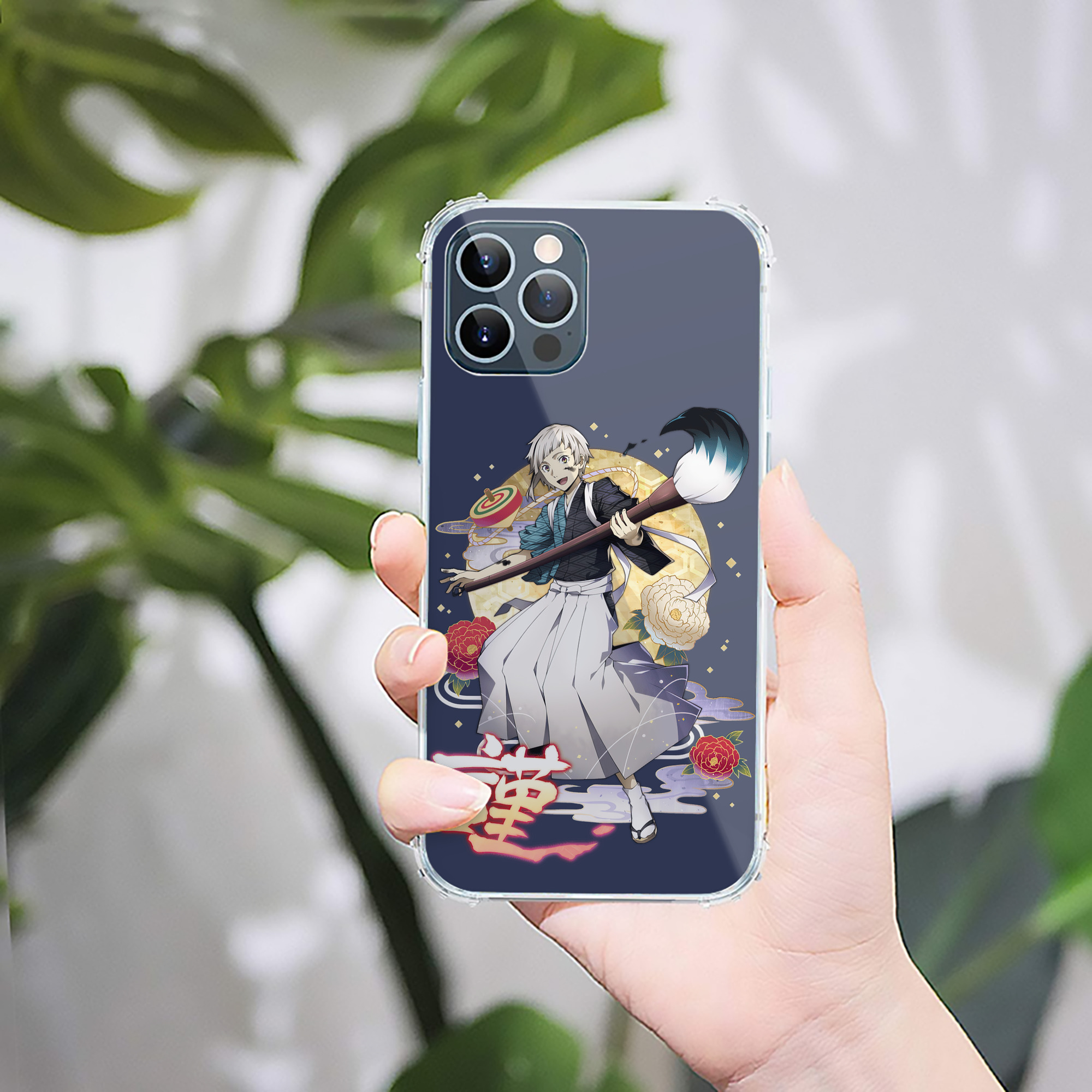 （画像用） 文豪ストレイドッグス Bungo Stray Dogs 【iPhone 12シリーズ対応】透明スマホケース（クリアソフトケース）